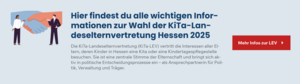Ein Bildschirmfoto des LEV-Teasers auf der Startseite